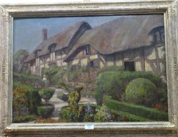 Anne Hathaway's cottage Stratford on Avon by 
																	Arthur Paine Garratt