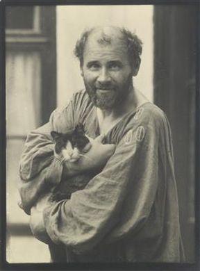 Gustav Klimt by 
																	Moritz Nahr