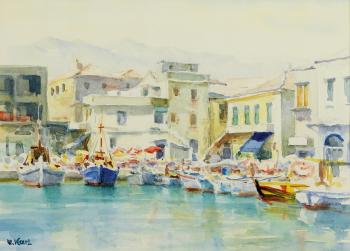 Hafen von Rethymnon by 
																	Willibald Karl