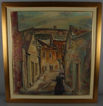 Gasse in Villach by 
																	Rudolf Canaval