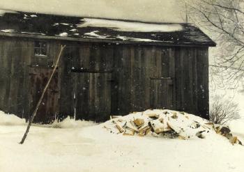 Wet snow by 
																	Rolf E Pryne