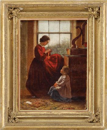 The little helper by 
																	George Henry Yewell