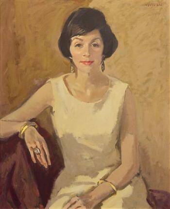 Portrait of a Lady by 
																	Anton Vorauer
