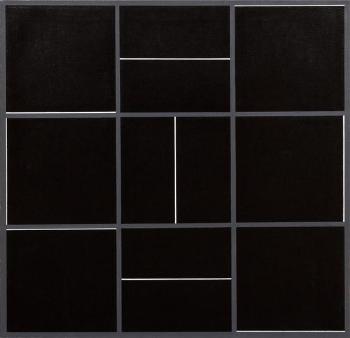 Nine lines in nine squares by 
																	Janus Kubicek