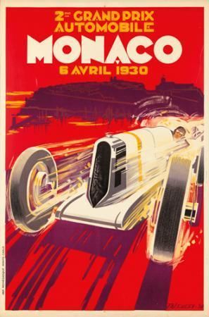 Monaco Grand Prix 1930 by 
																	Robert Falucci