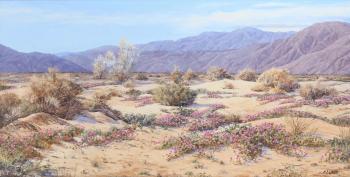 Desert Sand Verbenas by 
																	Florence Sackett