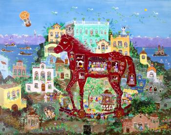 The Trojan horse by 
																	Sofia Kalogeropoulou