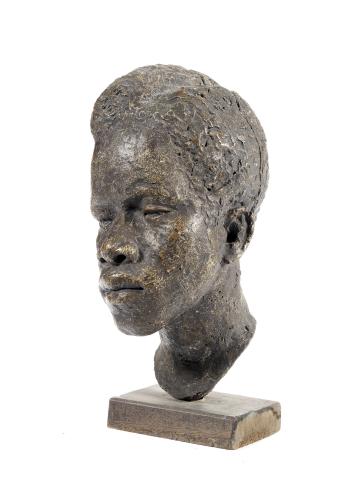 Head of a student by 
																	Simon Okeke