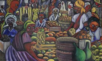 Fruit market by 
																	Malangatana Ngwenya