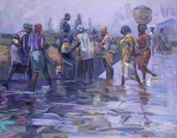 The Waterside (Market Series) by 
																	Edosa Oguigo