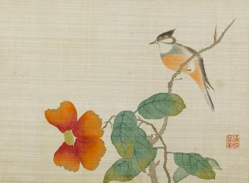 Birds and Flowers by 
																			 Fan Jinyong