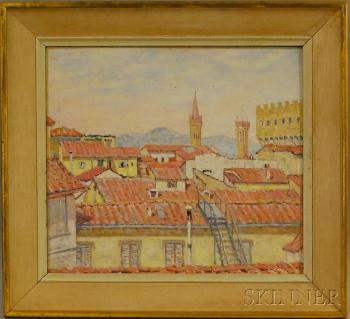 Florence Roofs by 
																			Evelyn Abelson