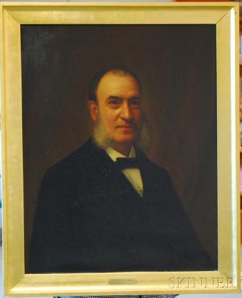 Portrait of a Man (Joseph McKean Gibbens) by 
																	Carnig Eksergian
