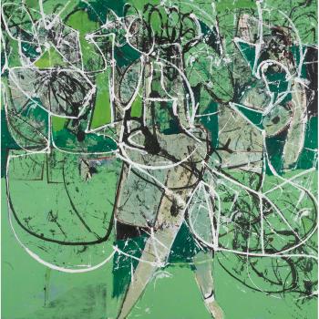 Green Passages by 
																	George Condo