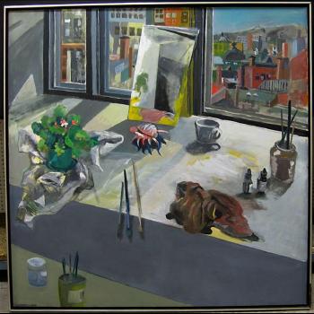 My studio, nature morte by 
																			Ghitta Caiserman-Roth