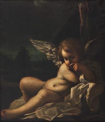 Cupid amore by 
																	Michel de Sabrin