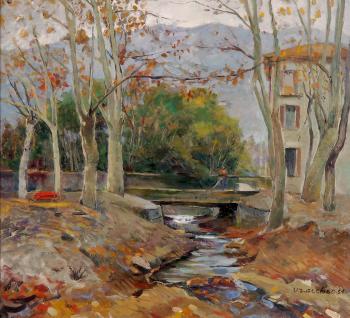 Am Fluss by 
																	Ugo Zaccheo