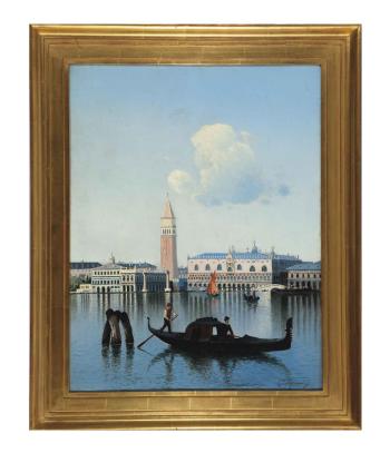 View of Venice by 
																	Luigi Lagoni
