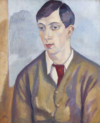 Portrait of Edward Wolfe by 
																	Nina Hamnett