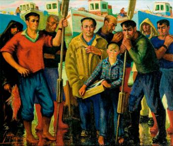 Pescadores by 
																	Jesus Gallego Marquina
