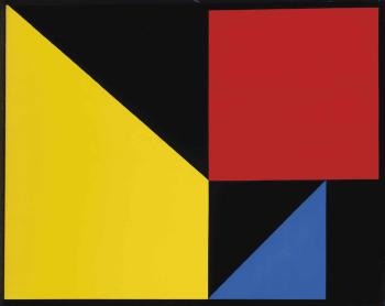 Yellow, red and blue by 
																	Paul Rouillier