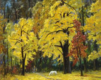 Golden Autumn by 
																	 Yin Rongsheng