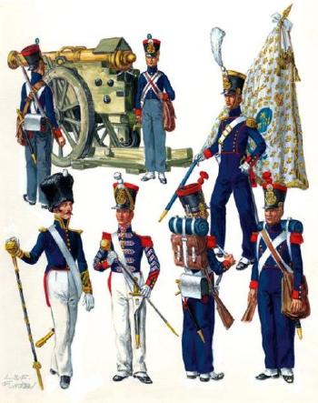 L'uniforme et les armes des soldats…XIXème siècle by 
																	Fred & Liliane Funcken