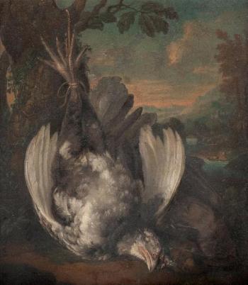 Nature morte aux oiseaux by 
																	Arcangelo Resani