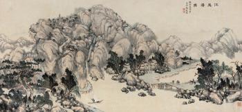 Landscape by 
																	 Zhang Dunfu