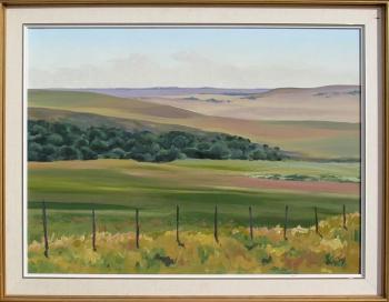 Pasture land by 
																			Arthur Evoy