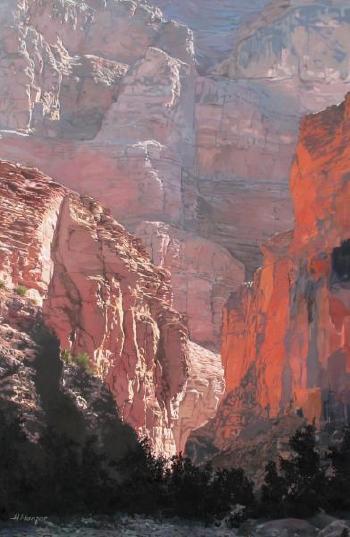 Grand Canyon II by 
																	Hubert Nanzer