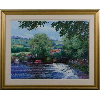 French Impressionist landscape by 
																	Charles Zhan