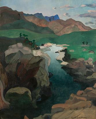 Landscape II by 
																	Ruth Everard-Haden