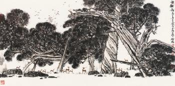 Cypress by 
																	 Qin Jianming