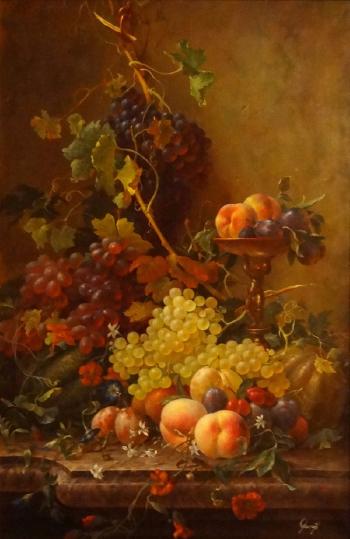 Still Life with Fruit by 
																			Sergei Orechov