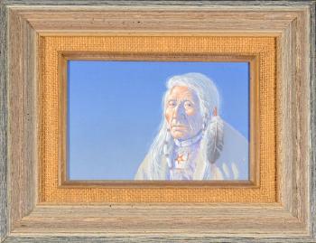 Portrait of a Native American by 
																	Charles Frizzell