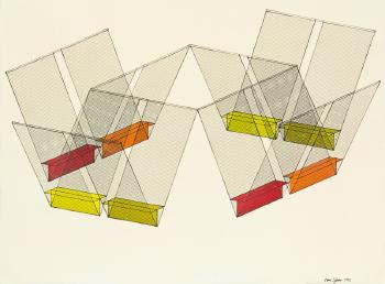 Suspension Drawing XKK by 
																	Carl Sydow