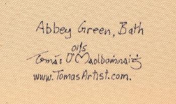Abbey Green, Bath by 
																			Tomas O'Maoldomhnaigh