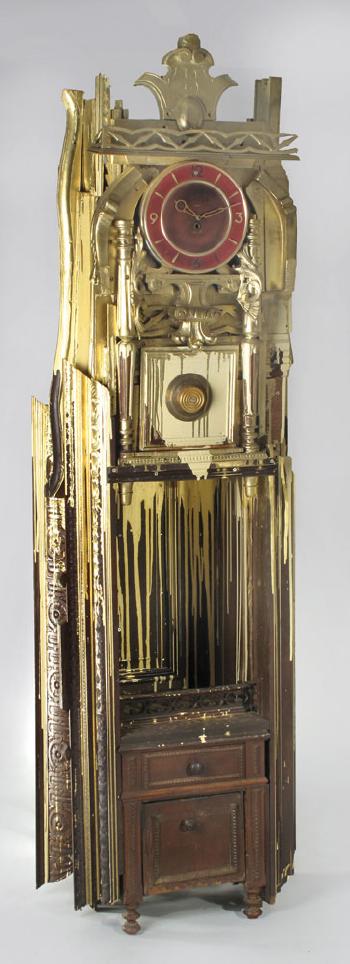 Grandfather clock by 
																	Joy van Erven
