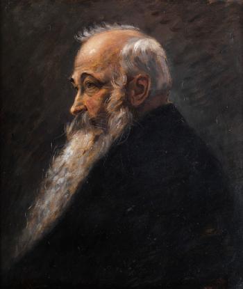 Portrait eines Mannes by 
																	Leo Samberger