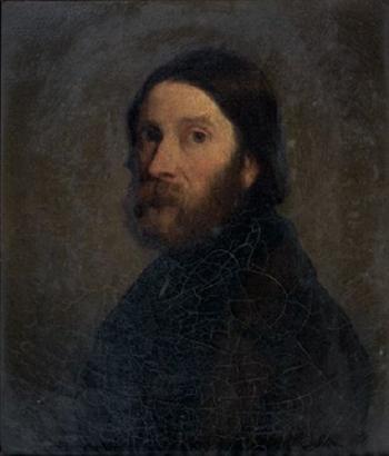 Portrait du peintre honfleurais par lui-même by 
																	Jacques-Gustave Hamelin
