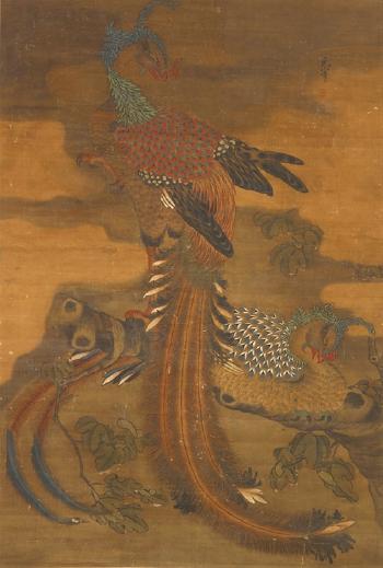 Chinese Hanging Scroll by 
																	 Yuan Zhai