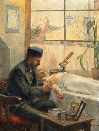 Beim Arzt by 
																	Franz Multerer