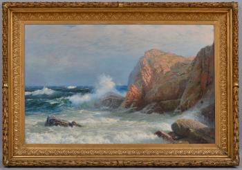 Stormy Sea by 
																			Wilhelm Muller-Brieghel