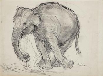 Elephant by 
																	John Marin