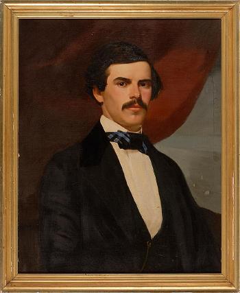 Bust portrait of Freeman Cobb by 
																			Giddings Hyde Ballou