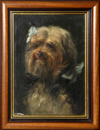 A Yorkshire Terrier by 
																			Beatrice Offor