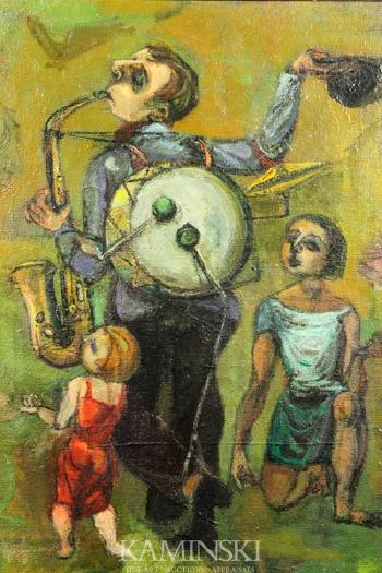 One man band by 
																			George Ratkai
