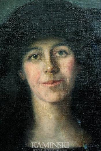 Portrait of Edith Wilson, Mrs Woodrow Wilson by 
																			Benedict A Osnis