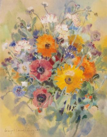 Blumen by 
																	Margrit Lanoe-Jungi